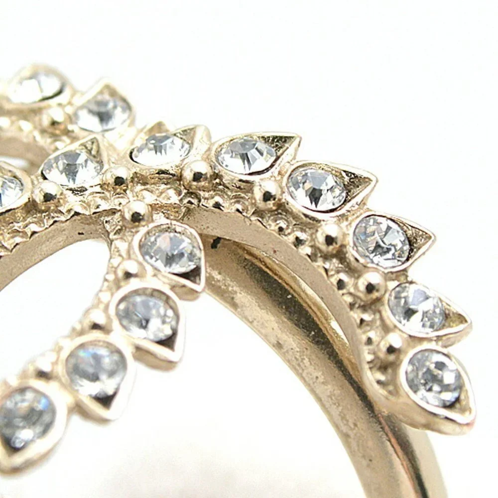 CHANEL Gold Logo Ring - Picture 7 of 10